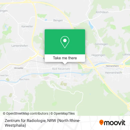 Карта Zentrum für Radiologie