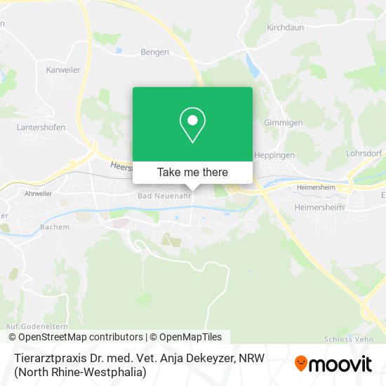Tierarztpraxis Dr. med. Vet. Anja Dekeyzer map