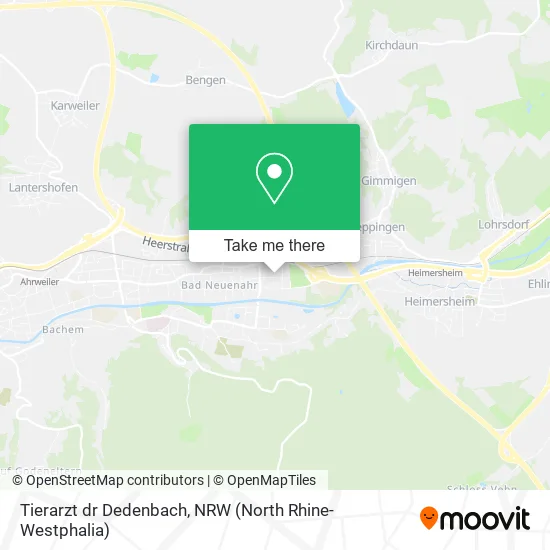 Карта Tierarzt dr Dedenbach