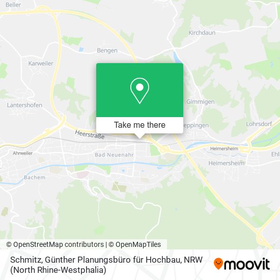 Schmitz, Günther Planungsbüro für Hochbau map