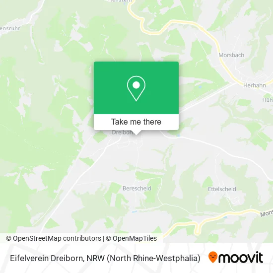 Карта Eifelverein Dreiborn