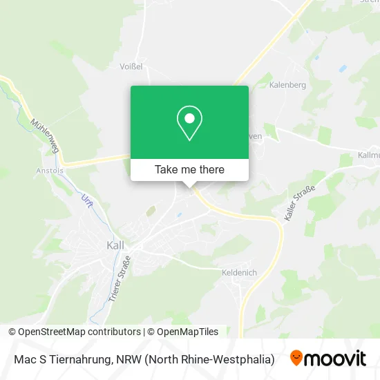 Карта Mac S Tiernahrung