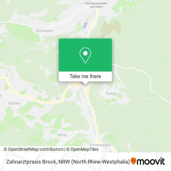 Карта Zahnarztpraxis Brock
