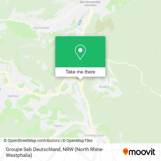 Карта Groupe Seb Deutschland