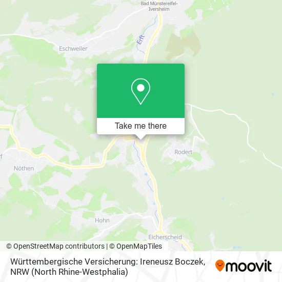 Карта Württembergische Versicherung: Ireneusz Boczek