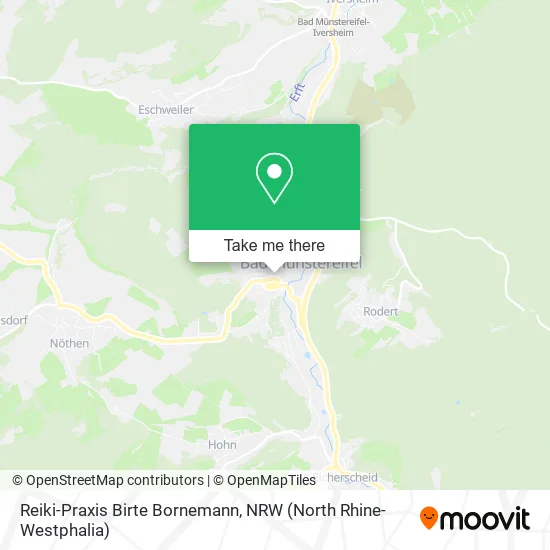 Карта Reiki-Praxis Birte Bornemann