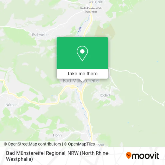 Карта Bad Münstereifel Regional