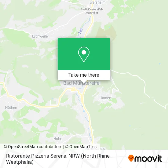 Карта Ristorante Pizzeria Serena