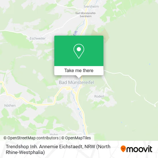 Trendshop Inh. Annemie Eichstaedt map
