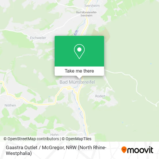 Карта Gaastra Outlet / McGregor