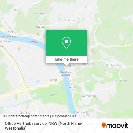 Карта Office Vertriebsservice