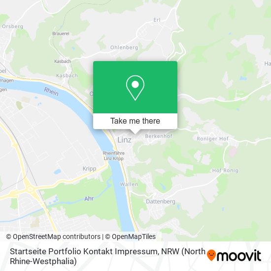 Startseite Portfolio Kontakt Impressum map