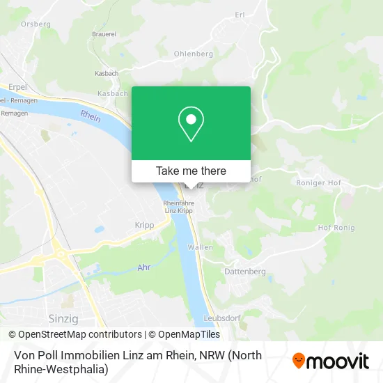 Карта Von Poll Immobilien Linz am Rhein