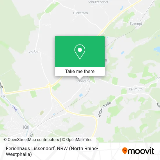 Ferienhaus Lissendorf map