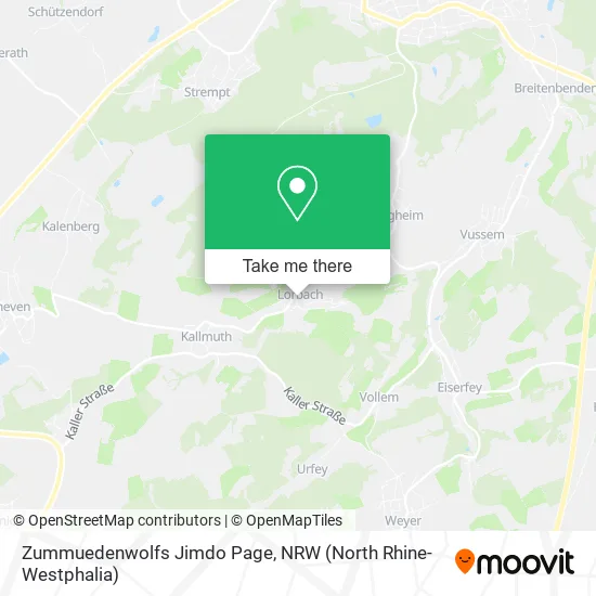Карта Zummuedenwolfs Jimdo Page