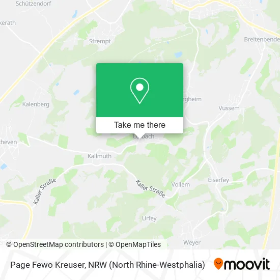 Карта Page Fewo Kreuser