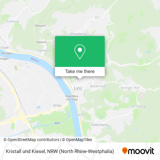 Карта Kristall und Kiesel