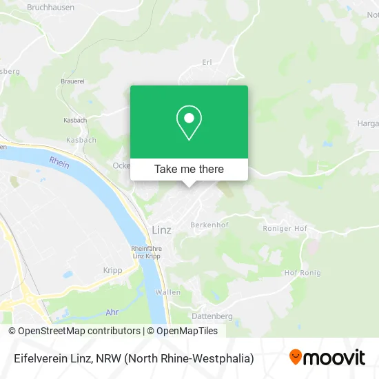 Карта Eifelverein Linz