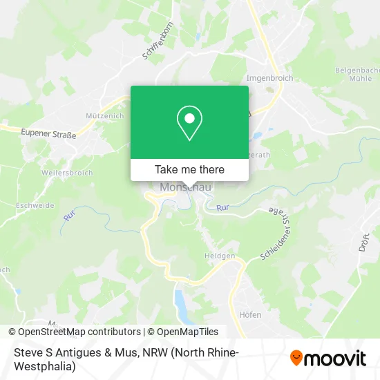 Карта Steve S Antigues & Mus