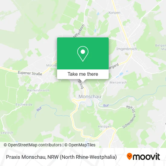 Карта Praxis Monschau