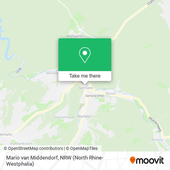 Mario van Middendorf map