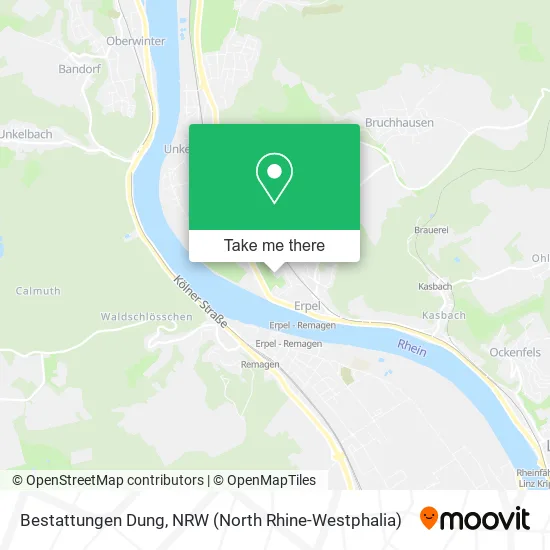 Bestattungen Dung map