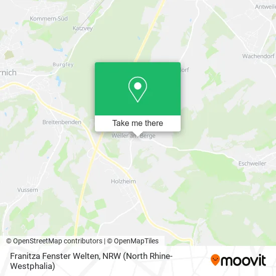 Карта Franitza Fenster Welten