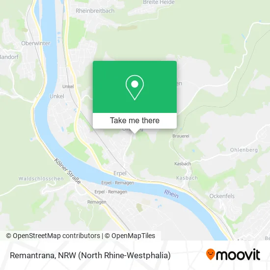 Карта Remantrana