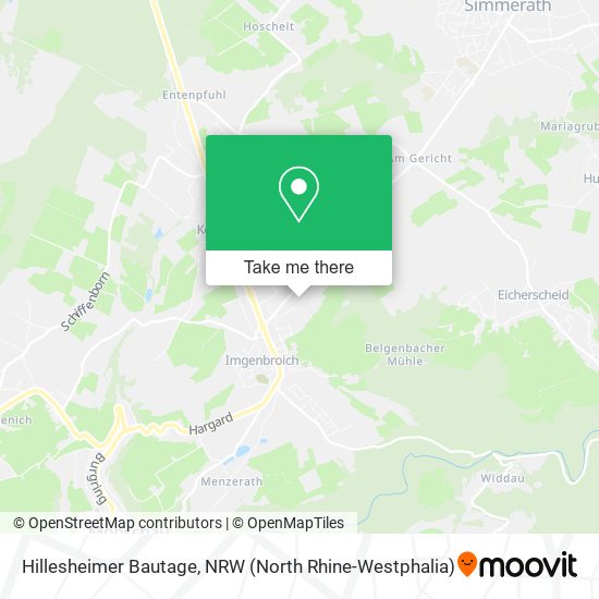 Hillesheimer Bautage map