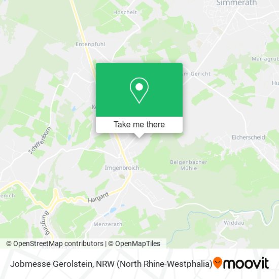 Jobmesse Gerolstein map