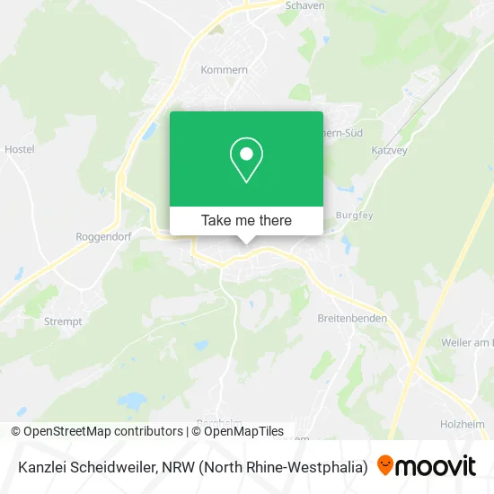 Карта Kanzlei Scheidweiler