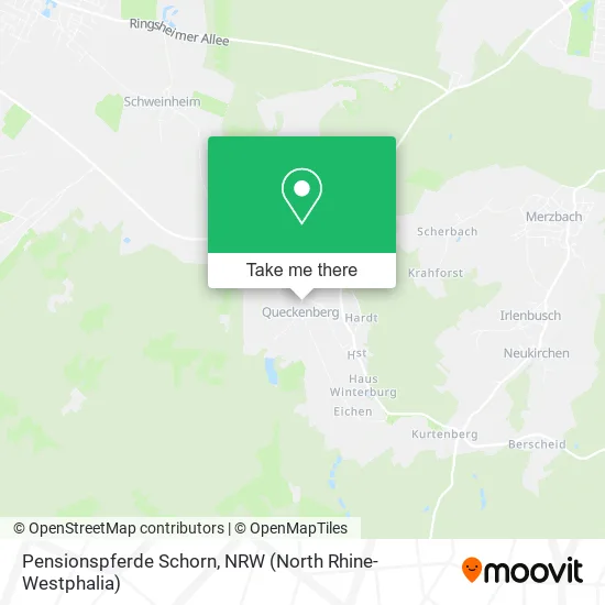 Pensionspferde Schorn map