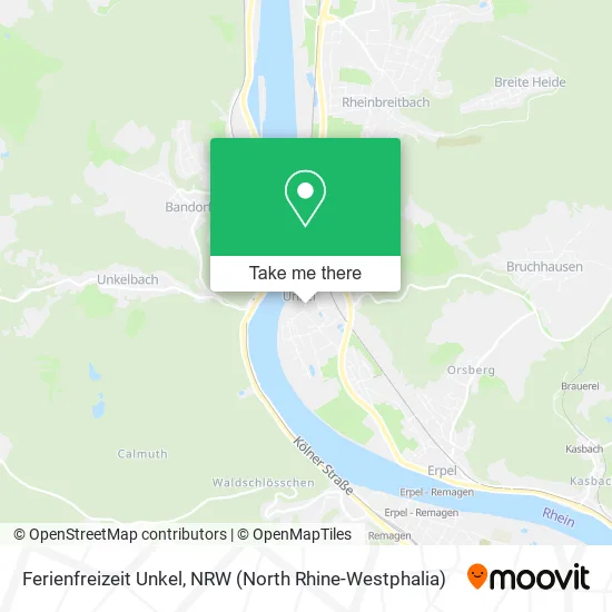 Карта Ferienfreizeit Unkel