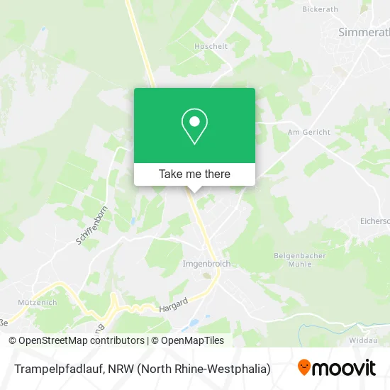 Карта Trampelpfadlauf