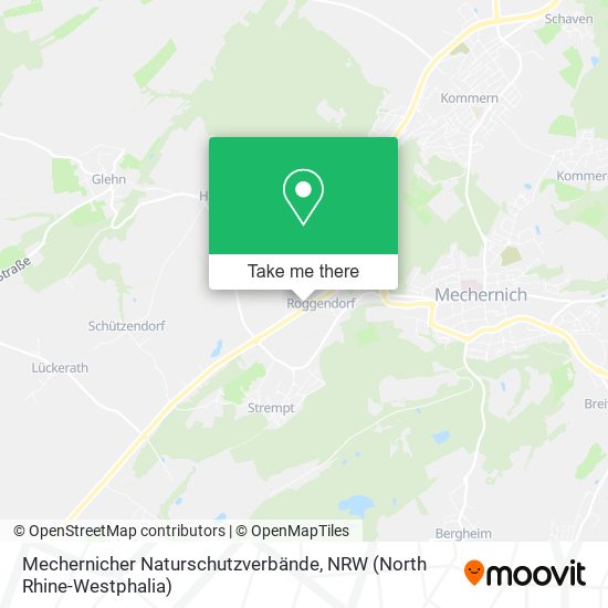 Mechernicher Naturschutzverbände map