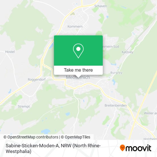 Карта Sabine-Sticken-Moden-A