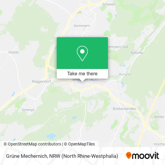 Карта Grüne Mechernich