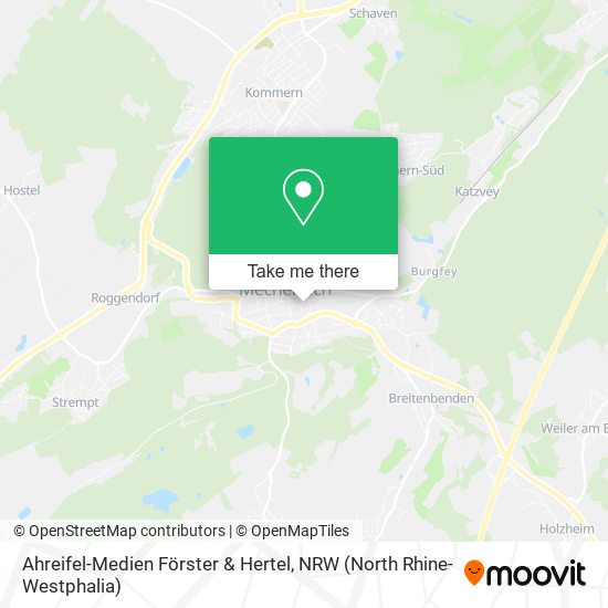 Ahreifel-Medien Förster & Hertel map