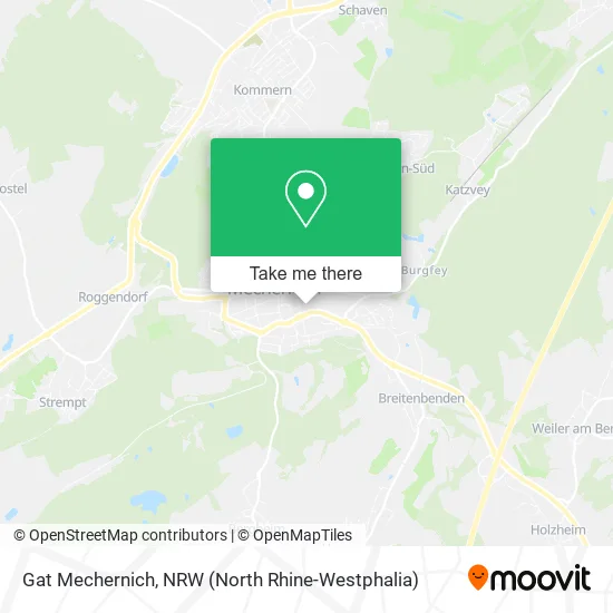 Карта Gat Mechernich