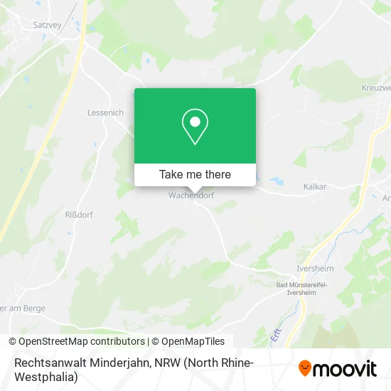 Карта Rechtsanwalt Minderjahn