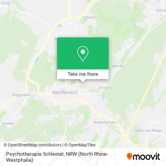 Карта Psychotherapie Schleinat