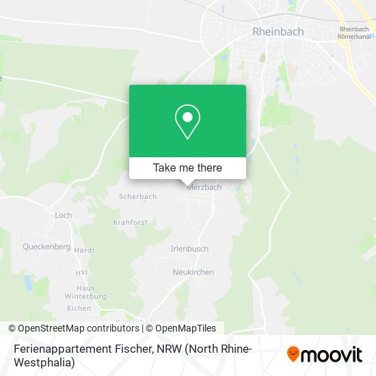 Ferienappartement Fischer map