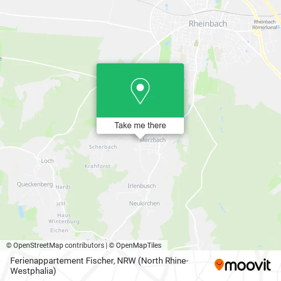 Карта Ferienappartement Fischer