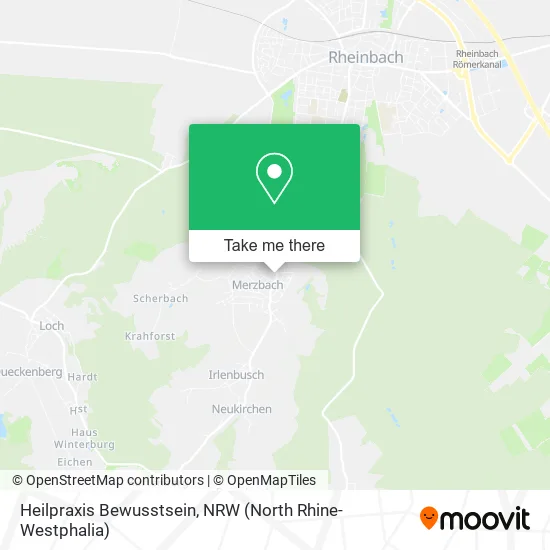 Карта Heilpraxis Bewusstsein