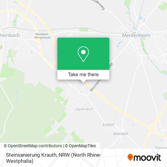 Steinsanierung Krauth map