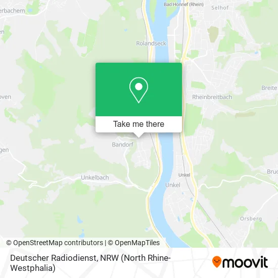 Deutscher Radiodienst map