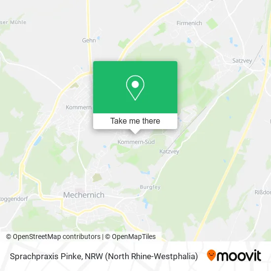 Карта Sprachpraxis Pinke