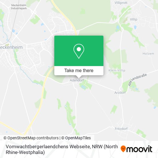 Vomwachtbergerlaendchens Webseite map