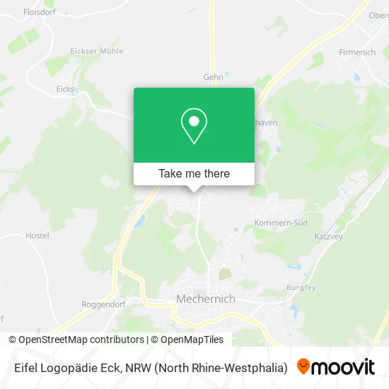 Карта Eifel Logopädie Eck