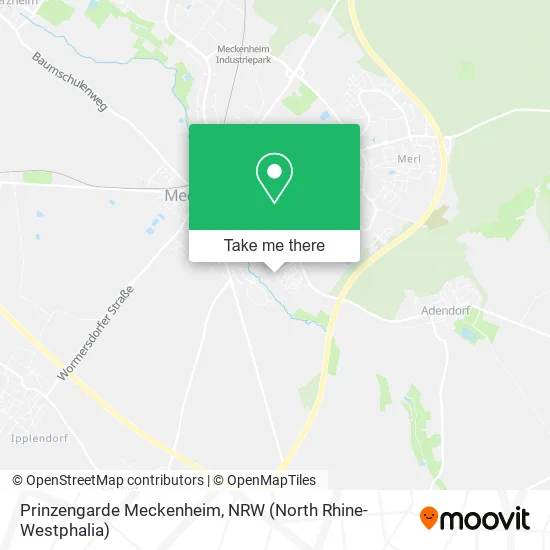 Карта Prinzengarde Meckenheim